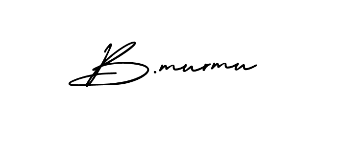 Make a beautiful signature design for name B.murmu. Use this online signature maker to create a handwritten signature for free. B.murmu signature style 3 images and pictures png