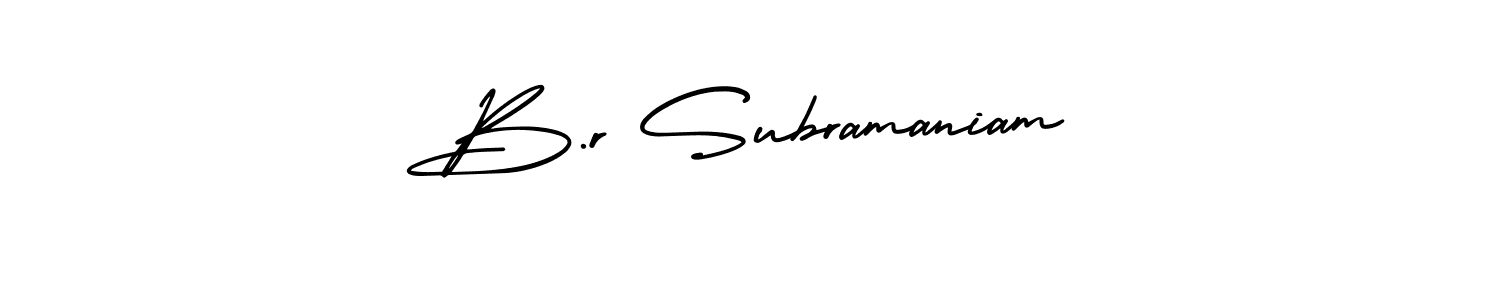Once you've used our free online signature maker to create your best signature AmerikaSignatureDemo-Regular style, it's time to enjoy all of the benefits that B.r Subramaniam name signing documents. B.r Subramaniam signature style 3 images and pictures png