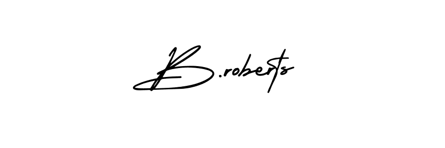 Check out images of Autograph of B.roberts name. Actor B.roberts Signature Style. AmerikaSignatureDemo-Regular is a professional sign style online. B.roberts signature style 3 images and pictures png