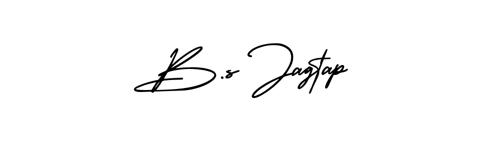 Also we have B.s Jagtap name is the best signature style. Create professional handwritten signature collection using AmerikaSignatureDemo-Regular autograph style. B.s Jagtap signature style 3 images and pictures png