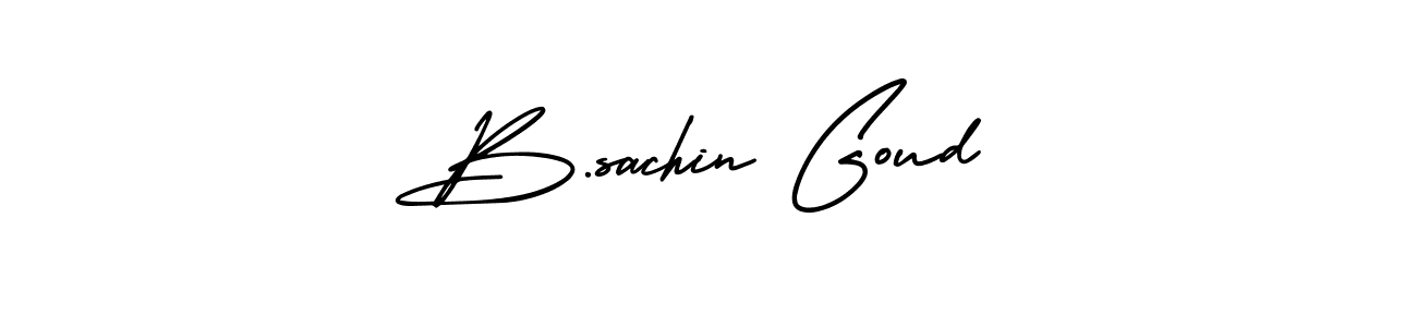 It looks lik you need a new signature style for name B.sachin Goud. Design unique handwritten (AmerikaSignatureDemo-Regular) signature with our free signature maker in just a few clicks. B.sachin Goud signature style 3 images and pictures png