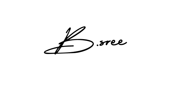 AmerikaSignatureDemo-Regular is a professional signature style that is perfect for those who want to add a touch of class to their signature. It is also a great choice for those who want to make their signature more unique. Get B.sree name to fancy signature for free. B.sree signature style 3 images and pictures png