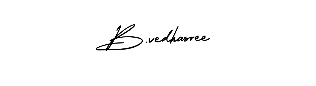 Similarly AmerikaSignatureDemo-Regular is the best handwritten signature design. Signature creator online .You can use it as an online autograph creator for name B.vedhasree. B.vedhasree signature style 3 images and pictures png