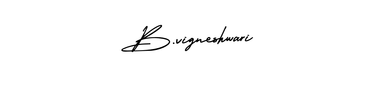 This is the best signature style for the B.vigneshwari name. Also you like these signature font (AmerikaSignatureDemo-Regular). Mix name signature. B.vigneshwari signature style 3 images and pictures png