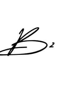 The best way (AmerikaSignatureDemo-Regular) to make a short signature is to pick only two or three words in your name. The name B2 include a total of six letters. For converting this name. B2 signature style 3 images and pictures png