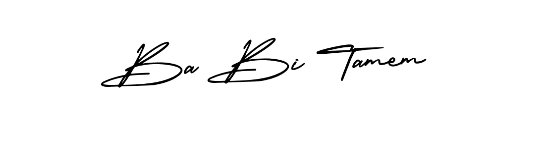Make a short Ba Bi Tamem signature style. Manage your documents anywhere anytime using AmerikaSignatureDemo-Regular. Create and add eSignatures, submit forms, share and send files easily. Ba Bi Tamem signature style 3 images and pictures png