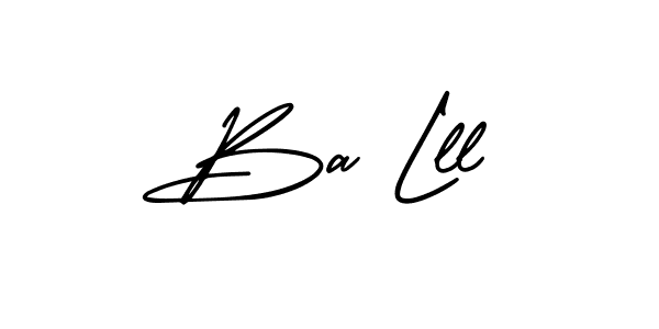 Make a beautiful signature design for name Ba Lll. With this signature (AmerikaSignatureDemo-Regular) style, you can create a handwritten signature for free. Ba Lll signature style 3 images and pictures png