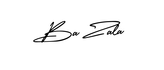 Make a beautiful signature design for name Ba Zala. Use this online signature maker to create a handwritten signature for free. Ba Zala signature style 3 images and pictures png