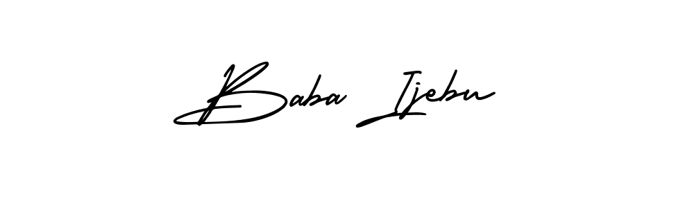 Make a beautiful signature design for name Baba Ijebu. With this signature (AmerikaSignatureDemo-Regular) style, you can create a handwritten signature for free. Baba Ijebu signature style 3 images and pictures png