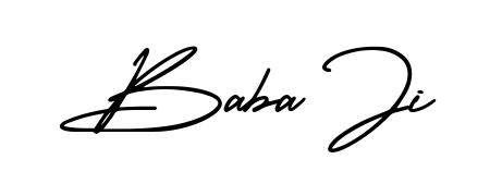 How to Draw Baba Ji signature style? AmerikaSignatureDemo-Regular is a latest design signature styles for name Baba Ji. Baba Ji signature style 3 images and pictures png