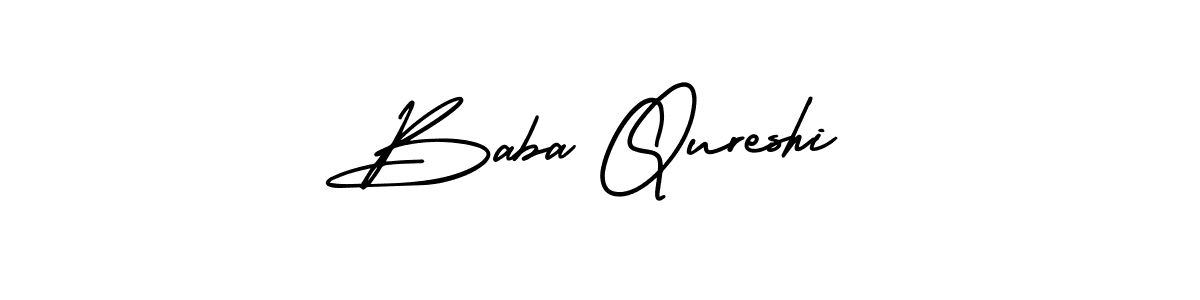 Also You can easily find your signature by using the search form. We will create Baba Qureshi name handwritten signature images for you free of cost using AmerikaSignatureDemo-Regular sign style. Baba Qureshi signature style 3 images and pictures png