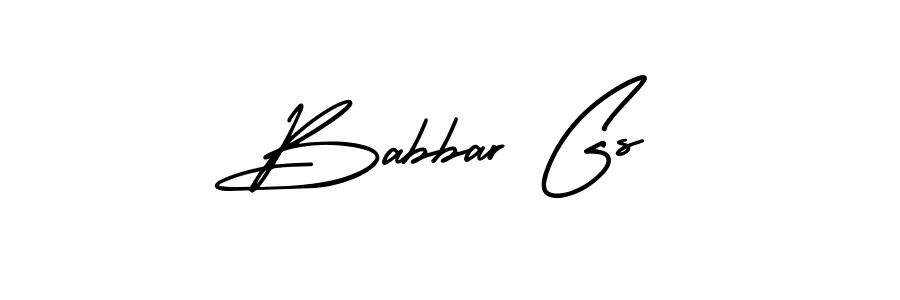 Also we have Babbar Gs name is the best signature style. Create professional handwritten signature collection using AmerikaSignatureDemo-Regular autograph style. Babbar Gs signature style 3 images and pictures png