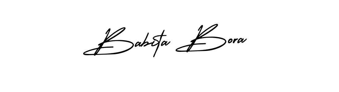 Best and Professional Signature Style for Babita Bora. AmerikaSignatureDemo-Regular Best Signature Style Collection. Babita Bora signature style 3 images and pictures png