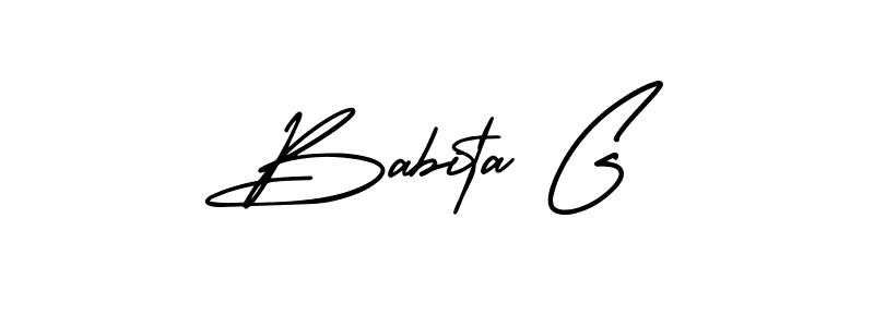 Once you've used our free online signature maker to create your best signature AmerikaSignatureDemo-Regular style, it's time to enjoy all of the benefits that Babita G name signing documents. Babita G signature style 3 images and pictures png