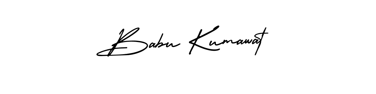 Best and Professional Signature Style for Babu Kumawat. AmerikaSignatureDemo-Regular Best Signature Style Collection. Babu Kumawat signature style 3 images and pictures png