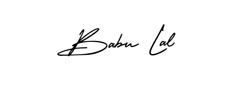 Design your own signature with our free online signature maker. With this signature software, you can create a handwritten (AmerikaSignatureDemo-Regular) signature for name Babu Lal. Babu Lal signature style 3 images and pictures png