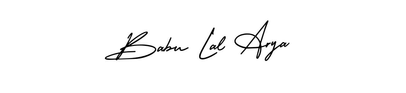 Make a beautiful signature design for name Babu Lal Arya. Use this online signature maker to create a handwritten signature for free. Babu Lal Arya signature style 3 images and pictures png