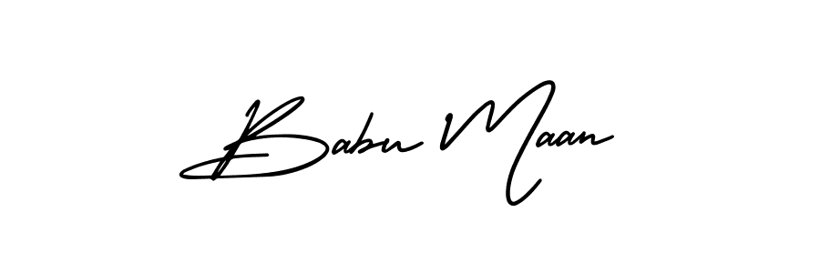 Here are the top 10 professional signature styles for the name Babu Maan. These are the best autograph styles you can use for your name. Babu Maan signature style 3 images and pictures png