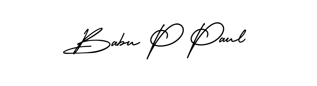 You can use this online signature creator to create a handwritten signature for the name Babu P Paul. This is the best online autograph maker. Babu P Paul signature style 3 images and pictures png
