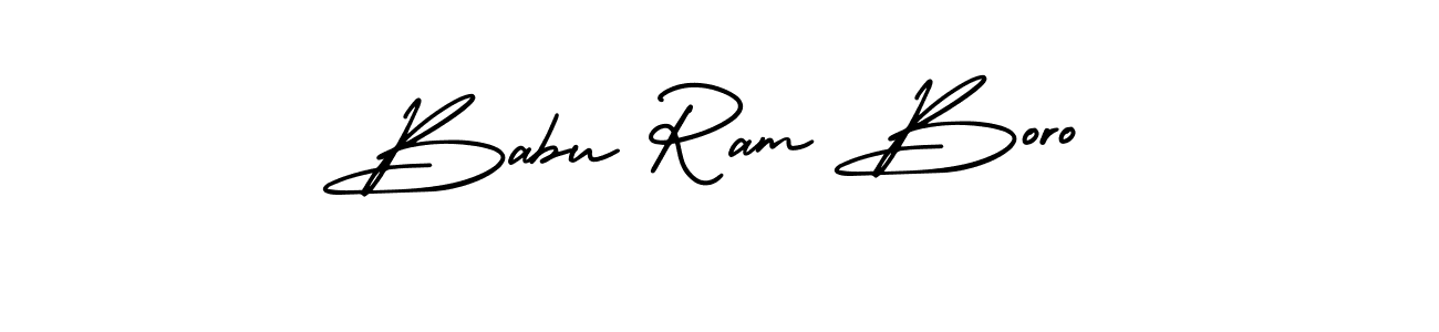 Also You can easily find your signature by using the search form. We will create Babu Ram Boro name handwritten signature images for you free of cost using AmerikaSignatureDemo-Regular sign style. Babu Ram Boro signature style 3 images and pictures png