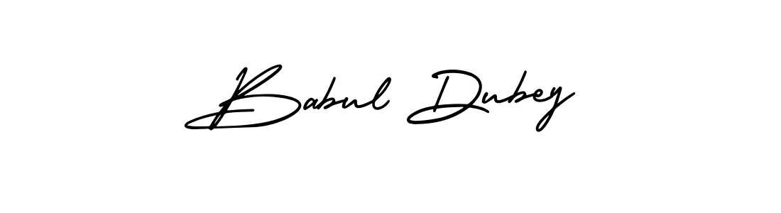 How to make Babul Dubey signature? AmerikaSignatureDemo-Regular is a professional autograph style. Create handwritten signature for Babul Dubey name. Babul Dubey signature style 3 images and pictures png