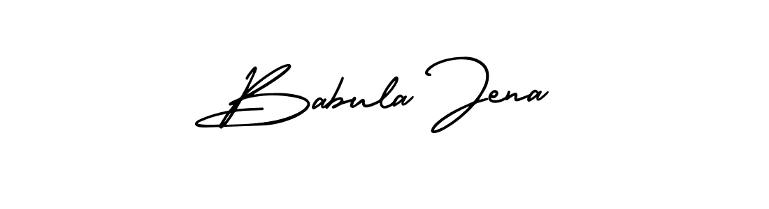 AmerikaSignatureDemo-Regular is a professional signature style that is perfect for those who want to add a touch of class to their signature. It is also a great choice for those who want to make their signature more unique. Get Babula Jena name to fancy signature for free. Babula Jena signature style 3 images and pictures png