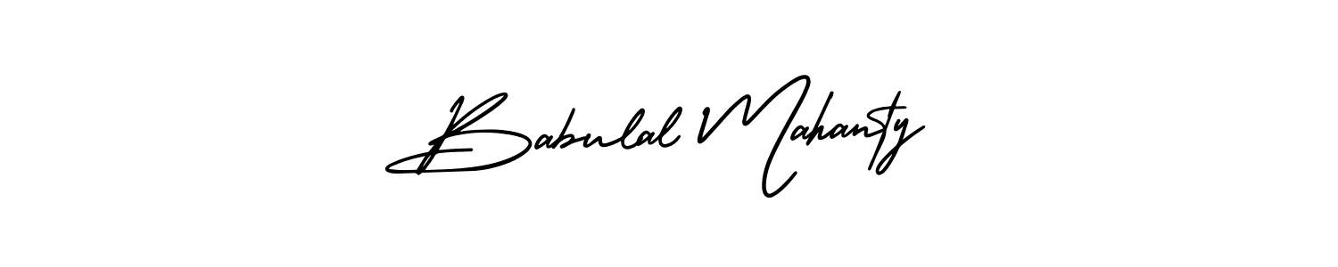 Make a beautiful signature design for name Babulal Mahanty. Use this online signature maker to create a handwritten signature for free. Babulal Mahanty signature style 3 images and pictures png