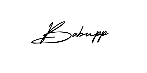Create a beautiful signature design for name Babupp. With this signature (AmerikaSignatureDemo-Regular) fonts, you can make a handwritten signature for free. Babupp signature style 3 images and pictures png