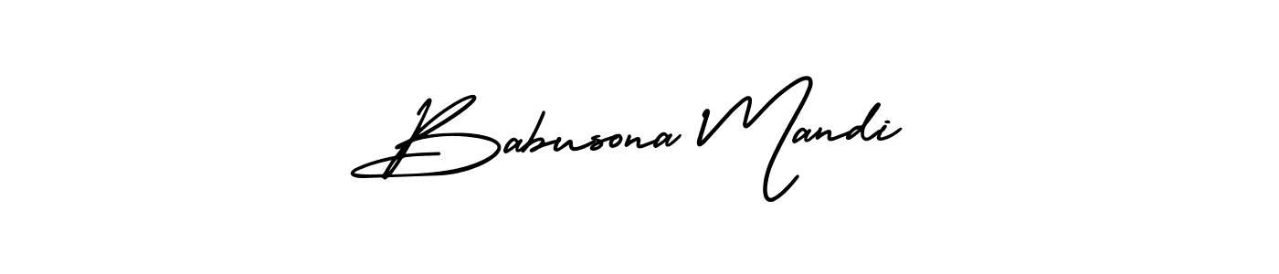 Create a beautiful signature design for name Babusona Mandi. With this signature (AmerikaSignatureDemo-Regular) fonts, you can make a handwritten signature for free. Babusona Mandi signature style 3 images and pictures png