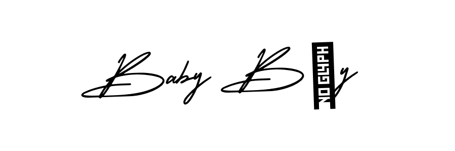 Make a beautiful signature design for name Baby Bøy. With this signature (AmerikaSignatureDemo-Regular) style, you can create a handwritten signature for free. Baby Bøy signature style 3 images and pictures png