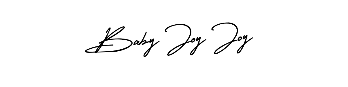 AmerikaSignatureDemo-Regular is a professional signature style that is perfect for those who want to add a touch of class to their signature. It is also a great choice for those who want to make their signature more unique. Get Baby Joy Joy name to fancy signature for free. Baby Joy Joy signature style 3 images and pictures png