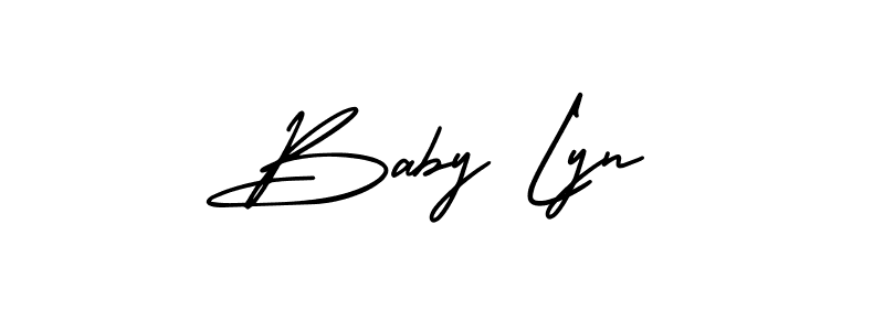 Check out images of Autograph of Baby Lyn name. Actor Baby Lyn Signature Style. AmerikaSignatureDemo-Regular is a professional sign style online. Baby Lyn signature style 3 images and pictures png