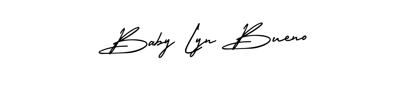 You can use this online signature creator to create a handwritten signature for the name Baby Lyn Bueno. This is the best online autograph maker. Baby Lyn Bueno signature style 3 images and pictures png
