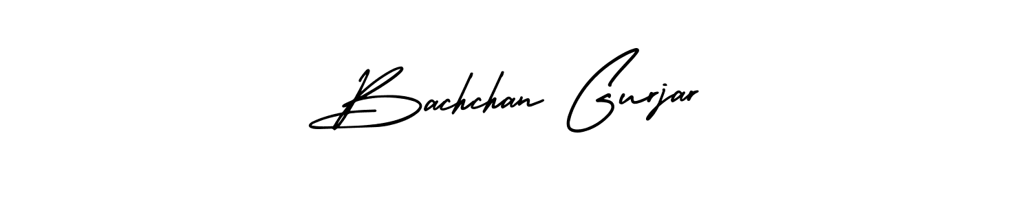 How to Draw Bachchan Gurjar signature style? AmerikaSignatureDemo-Regular is a latest design signature styles for name Bachchan Gurjar. Bachchan Gurjar signature style 3 images and pictures png