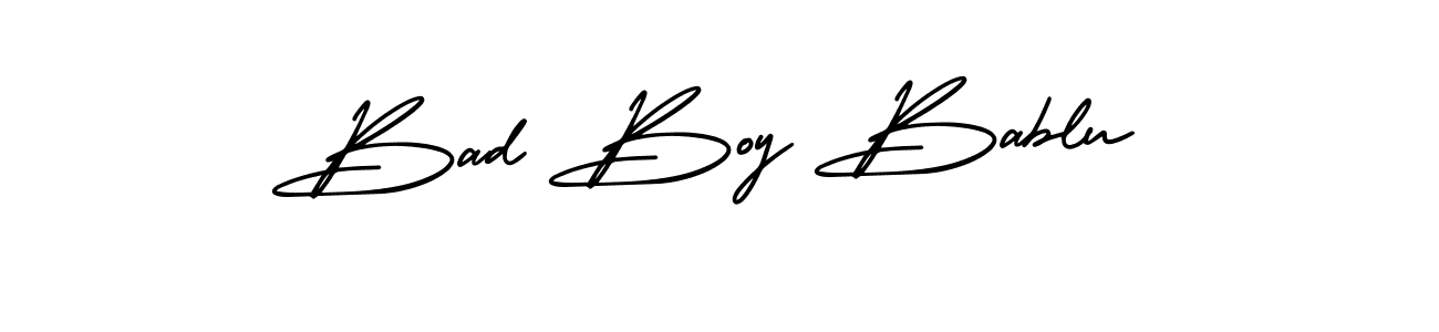 AmerikaSignatureDemo-Regular is a professional signature style that is perfect for those who want to add a touch of class to their signature. It is also a great choice for those who want to make their signature more unique. Get Bad Boy Bablu name to fancy signature for free. Bad Boy Bablu signature style 3 images and pictures png