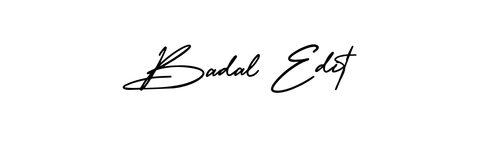 Also You can easily find your signature by using the search form. We will create Badal Edit name handwritten signature images for you free of cost using AmerikaSignatureDemo-Regular sign style. Badal Edit signature style 3 images and pictures png