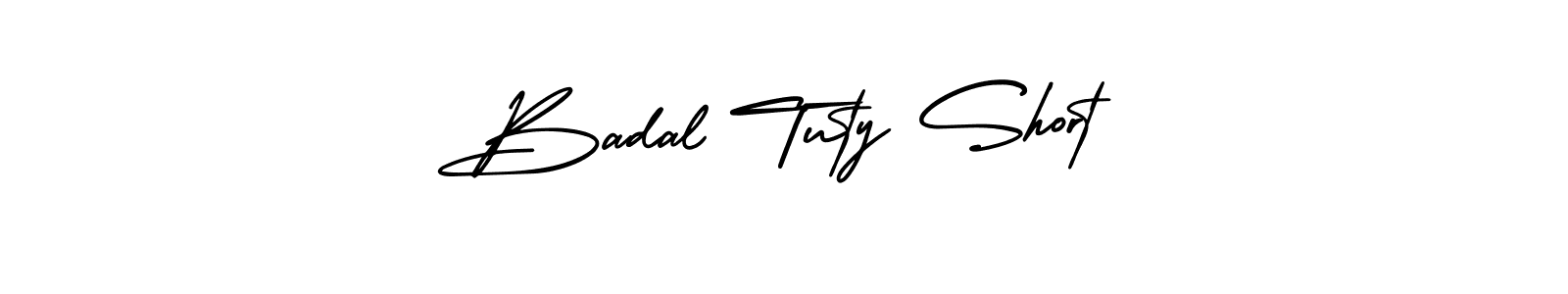 Make a beautiful signature design for name Badal Tuty Short. Use this online signature maker to create a handwritten signature for free. Badal Tuty Short signature style 3 images and pictures png