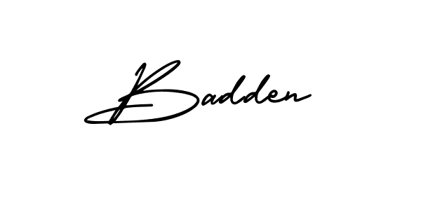 You can use this online signature creator to create a handwritten signature for the name Badden. This is the best online autograph maker. Badden signature style 3 images and pictures png