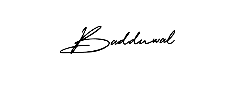 Also we have Badduwal name is the best signature style. Create professional handwritten signature collection using AmerikaSignatureDemo-Regular autograph style. Badduwal signature style 3 images and pictures png