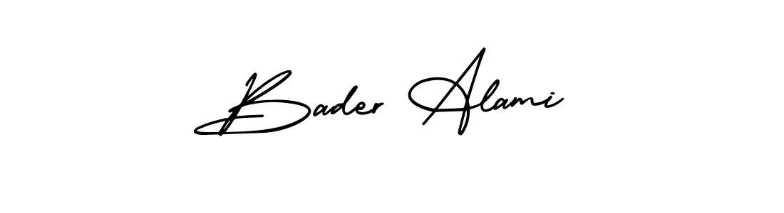 Best and Professional Signature Style for Bader Alami. AmerikaSignatureDemo-Regular Best Signature Style Collection. Bader Alami signature style 3 images and pictures png