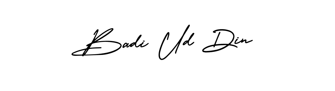 See photos of Badi Ud Din official signature by Spectra . Check more albums & portfolios. Read reviews & check more about AmerikaSignatureDemo-Regular font. Badi Ud Din signature style 3 images and pictures png