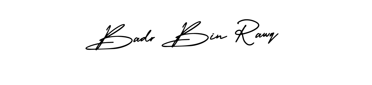 Also You can easily find your signature by using the search form. We will create Badr Bin Rawq name handwritten signature images for you free of cost using AmerikaSignatureDemo-Regular sign style. Badr Bin Rawq signature style 3 images and pictures png