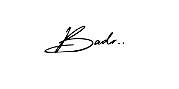 Check out images of Autograph of Badr.. name. Actor Badr.. Signature Style. AmerikaSignatureDemo-Regular is a professional sign style online. Badr.. signature style 3 images and pictures png