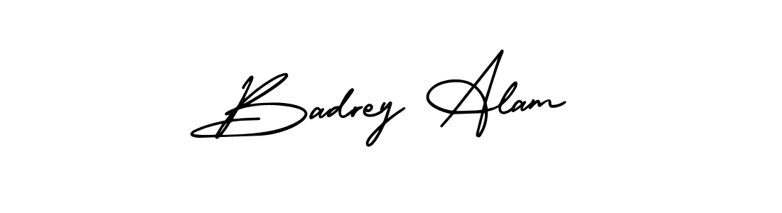 Best and Professional Signature Style for Badrey Alam. AmerikaSignatureDemo-Regular Best Signature Style Collection. Badrey Alam signature style 3 images and pictures png