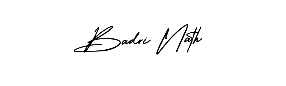 How to make Badri Nath signature? AmerikaSignatureDemo-Regular is a professional autograph style. Create handwritten signature for Badri Nath name. Badri Nath signature style 3 images and pictures png
