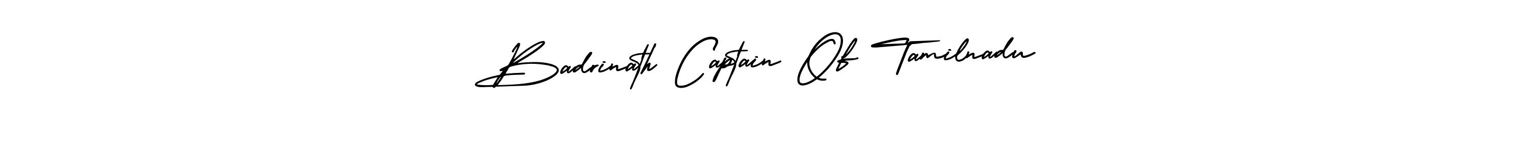 You can use this online signature creator to create a handwritten signature for the name Badrinath Captain Of Tamilnadu. This is the best online autograph maker. Badrinath Captain Of Tamilnadu signature style 3 images and pictures png