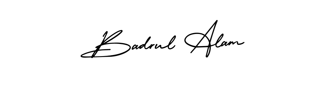 if you are searching for the best signature style for your name Badrul Alam. so please give up your signature search. here we have designed multiple signature styles  using AmerikaSignatureDemo-Regular. Badrul Alam signature style 3 images and pictures png