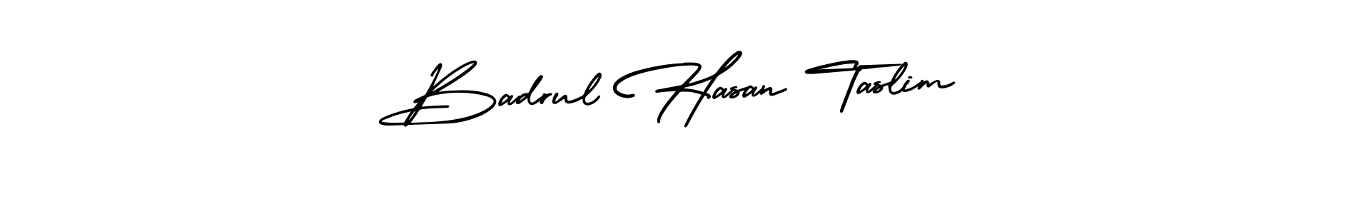 Similarly AmerikaSignatureDemo-Regular is the best handwritten signature design. Signature creator online .You can use it as an online autograph creator for name Badrul Hasan Taslim. Badrul Hasan Taslim signature style 3 images and pictures png