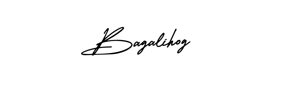 How to make Bagalihog signature? AmerikaSignatureDemo-Regular is a professional autograph style. Create handwritten signature for Bagalihog name. Bagalihog signature style 3 images and pictures png