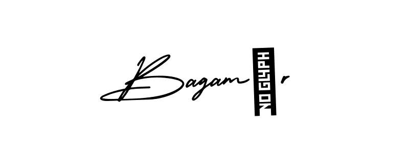 Best and Professional Signature Style for BagamÉr. AmerikaSignatureDemo-Regular Best Signature Style Collection. BagamÉr signature style 3 images and pictures png